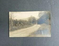 1929 Vermont Real Photo Postcard Chester Road Proctorsville VT RPPC picture