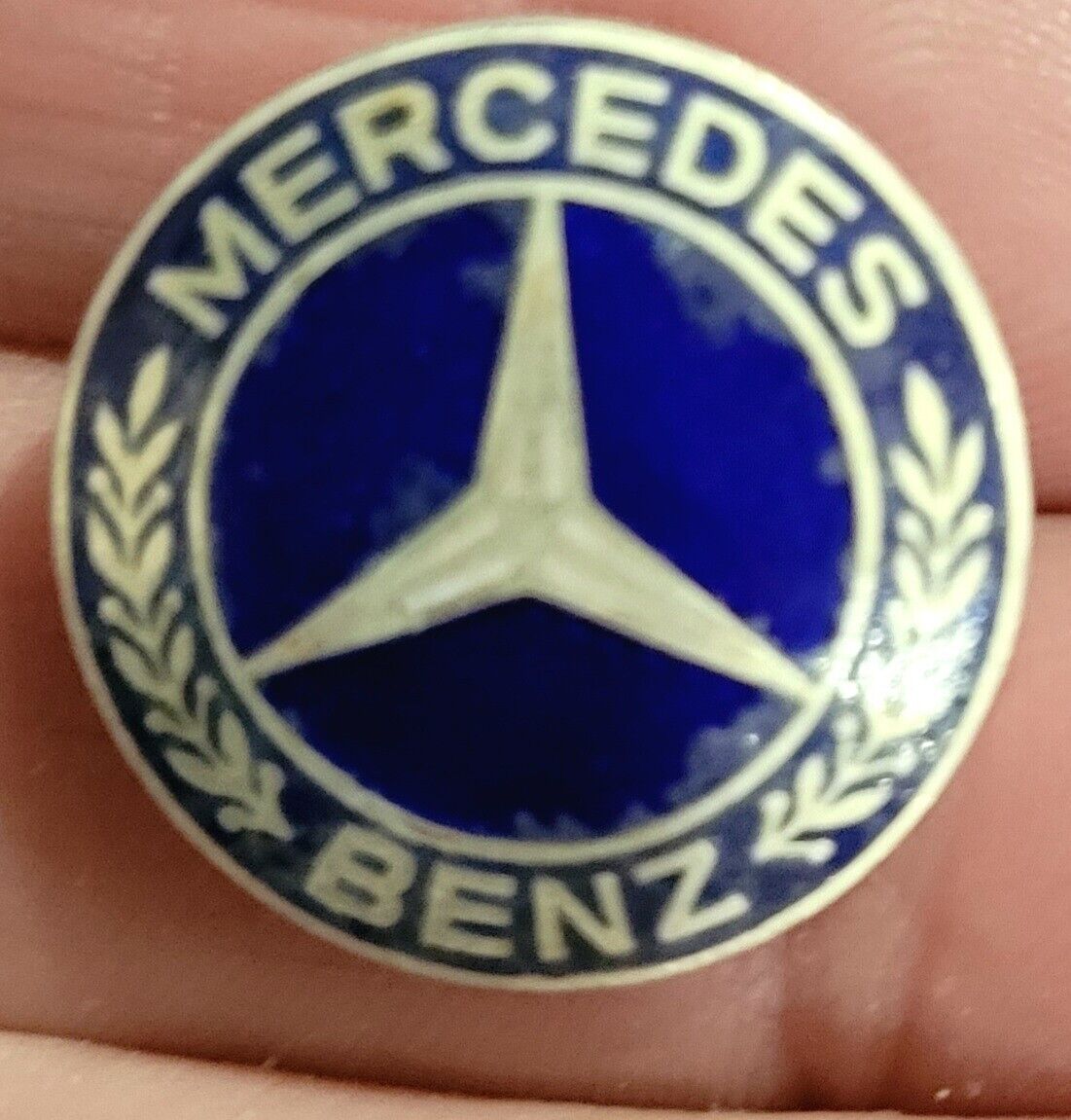 VINTAGE MERCEDES-BENZ LAPEL PIN MADE IN WEST GERMANY