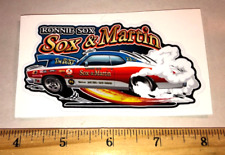 SALE Ronnie SOX & MARTIN The Boss Wheelie Pro Stock NHRA Racing Sticker Decal picture