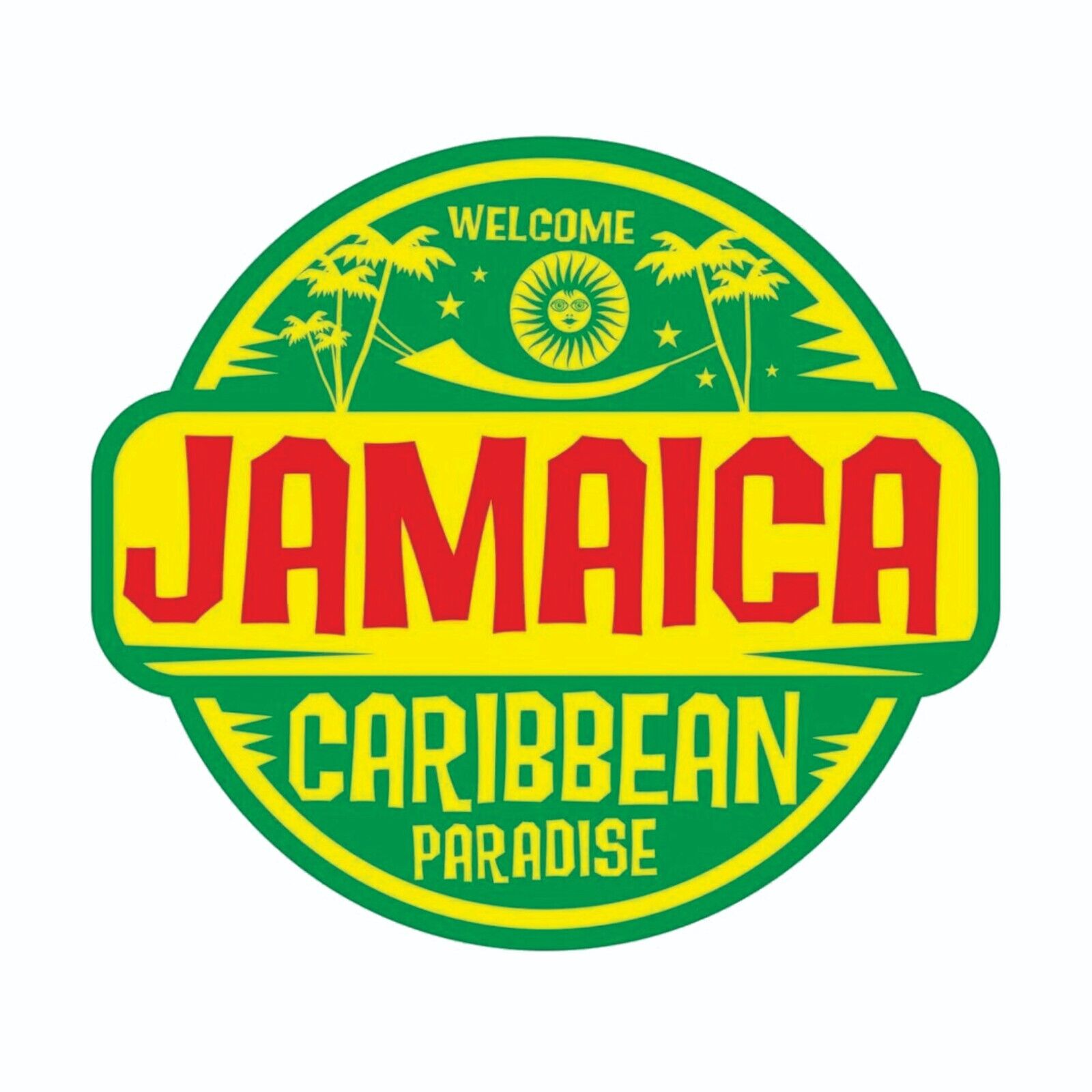 Jamaica Sticker Decal Bumper Sticker