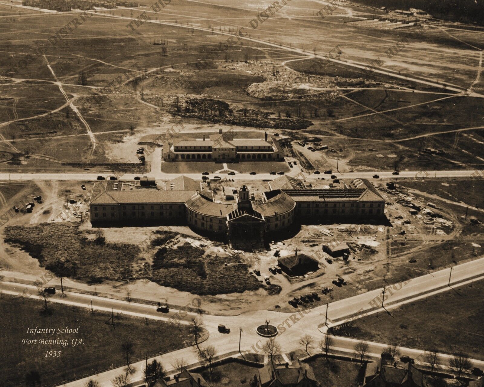 Fort Benning Infantry School 1935 8x10 Historic Photo Reprint 