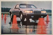1985 Print Ad Lincoln Continental Mark VII 2-Door Luxury Cars picture