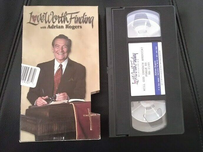 LOVE WORTH FINDING MINISTRY ADRIAN ROGERS WILL GOD IMPEACH AMERICA? PSALM 80 VHS
