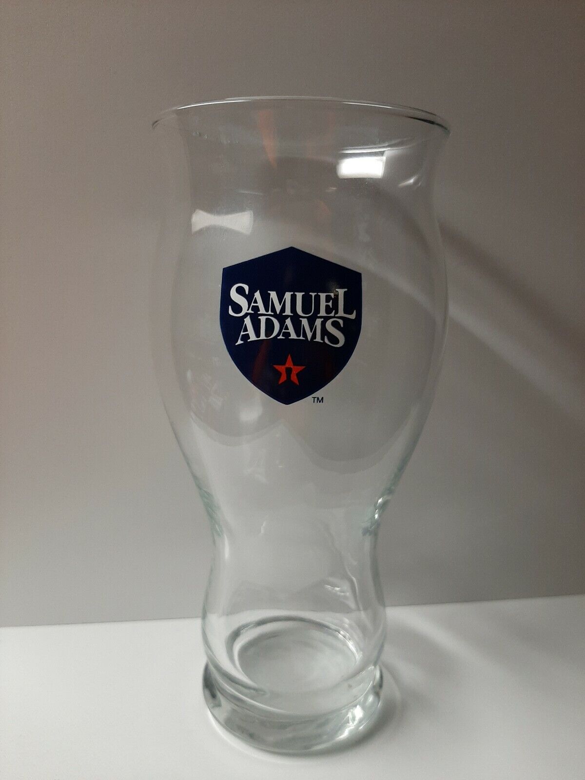 Samuel Sam Adams Boston Lager For The Love Of Beer NEW 22oz Sensory Glass