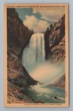 Lower Falls Yellowstone National Park Postcard picture
