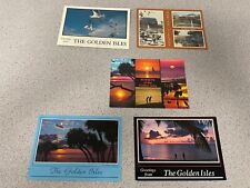 Golden Isles Georgia Lot of 5 Postcards  picture