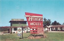 Athens GA Athens Motel Postcard AAA Superior Unused picture