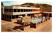 Western Motel Gunnison Colorado 411 East Tomichi Ave Hwy 50 East  Postcard #567 picture