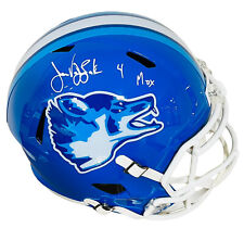 James Van Der Beek Varsity Blues West Canaan Coyotes Signed FS Helmet JSA COA picture