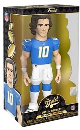 FUNKO GOLD 12 NFL: Chargers- Justin Herbert (Styles May Vary) [New Toy] Vinyl