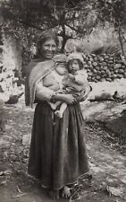 Original Vintage MARTIN CHAMBI Photograph Peruvian Mother and Infant Cuzco Peru picture