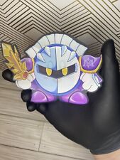 Kirby & Meta Knight Nintendo 3D Lenticular Motion Car Sticker Decal Peeker picture