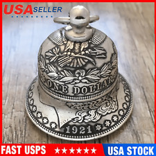 Morgan Silver Dollar Bell Silver Coin Bells picture