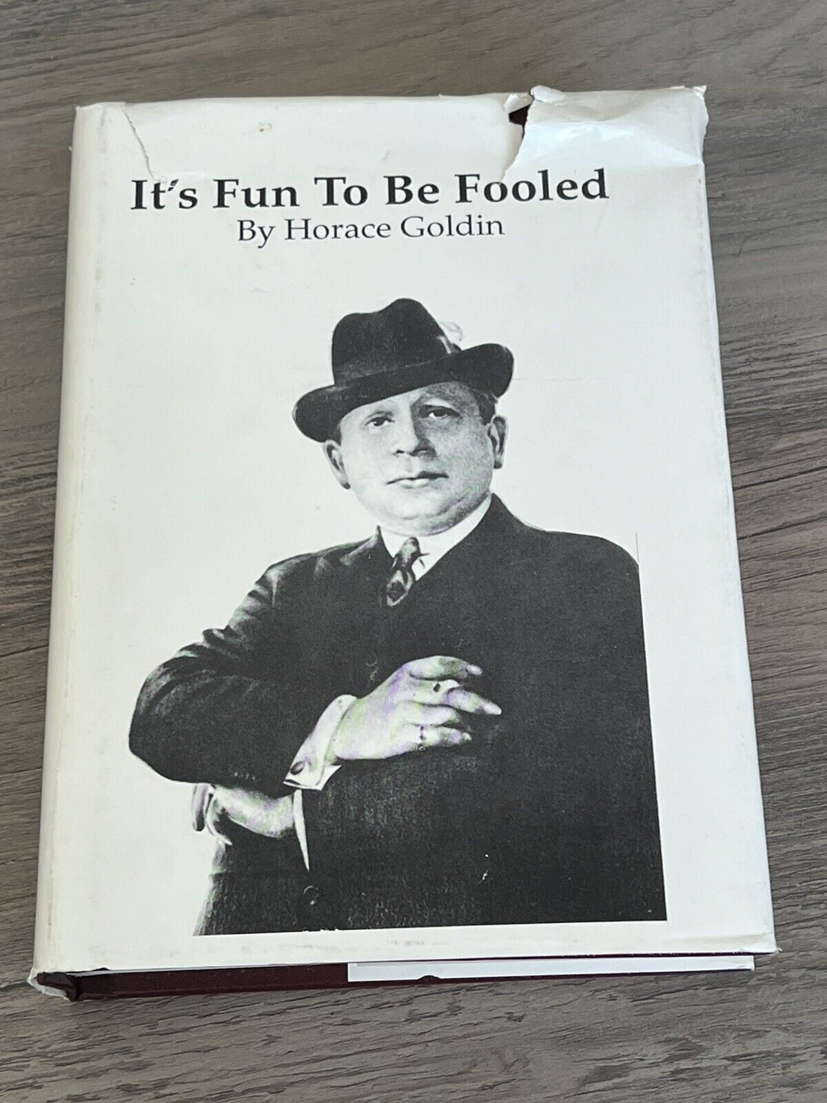Its Fun To Be Fooled book Horace Goldin Magico