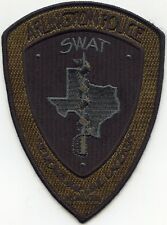 ARLINGTON TEXAS TX subdued green SWAT POLICE PATCH picture