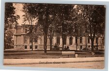 Goshen IN-Indiana, Court House Scene, Cannon, Gentlemen, Vintage Postcard picture