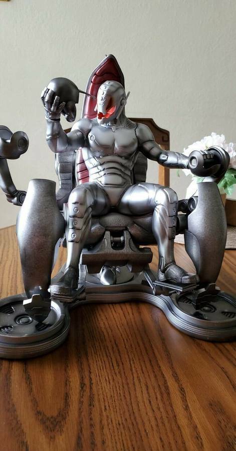 SIDESHOW CLASSIC ULTRON on THRONE COMIQUETTE STATUE AVENGERS MARVEL