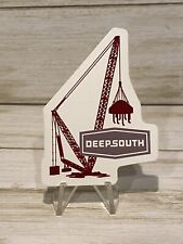 DEEP SOUTH Crane & Rigging Equipment Hardhat Operating Engineers Sticker A picture