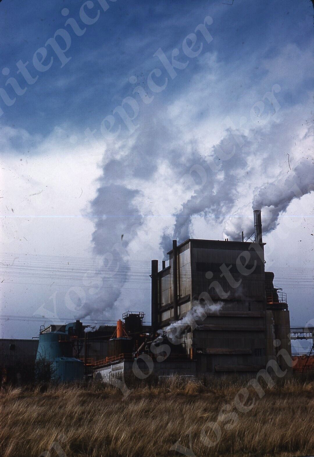Sl40 Original Slide  1961 Oregon Mill at Albany 271a