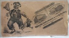 1880s Charleston SC Market St Candy Factory Ye Porter Jolly Man Trade Card picture