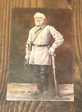 Robert E Lee Commander of the C.S.A. Army Civil War General Vintage Postcard picture