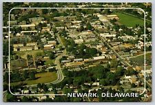 DE Newark Delaware Aerial View of the City Postcard 4x6 circa 1980s or 1990s  picture