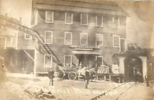 RPPC BRATTLEBORO VERMONT OLD GRIST MILL NEAR DEPOT WINDHAM COUNTY REAL PHOTO picture