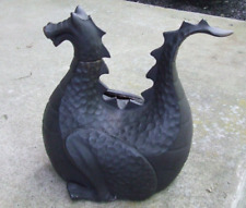 Vintage Gates General Cast Iron Black Puff The Magic Dragon Humidifier Steamer picture