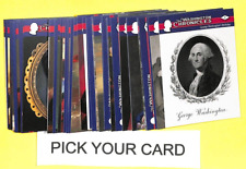 2022 Historic Autographs The George Washington Chronicles - PICK/CHOOSE CARD picture