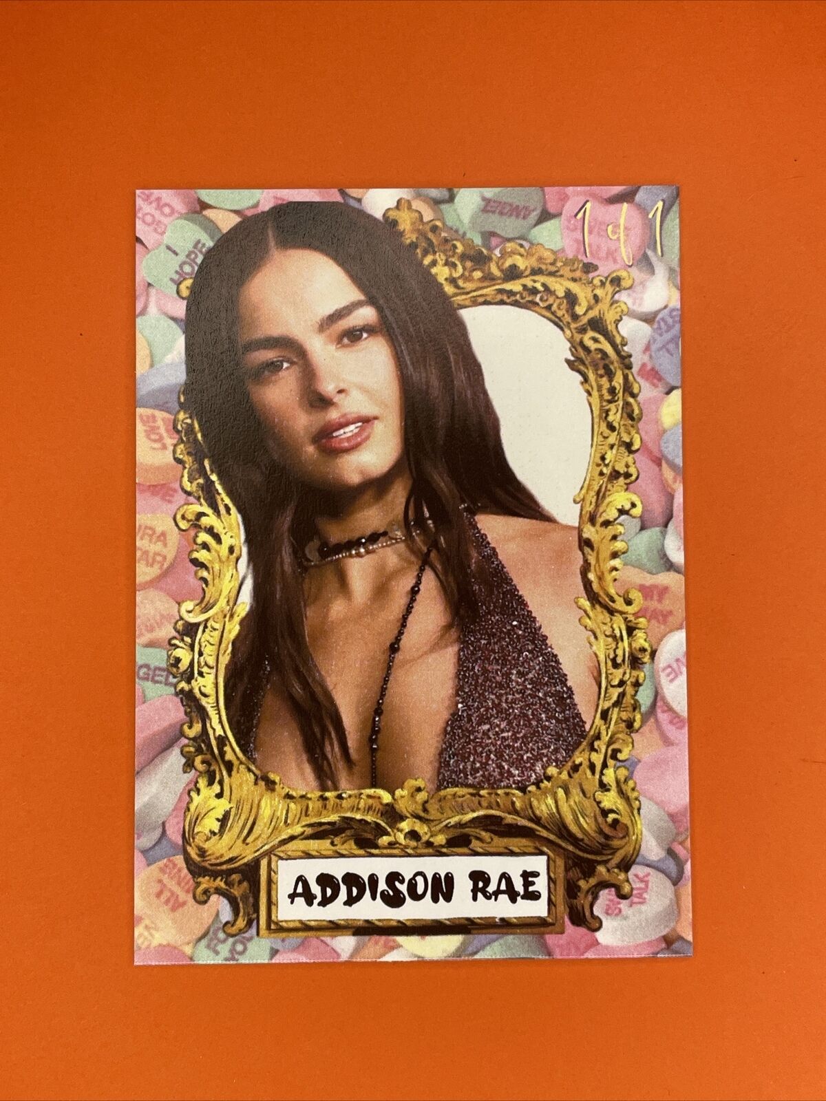 Addison Rae 1/1 One Of One Custom Card (W116)