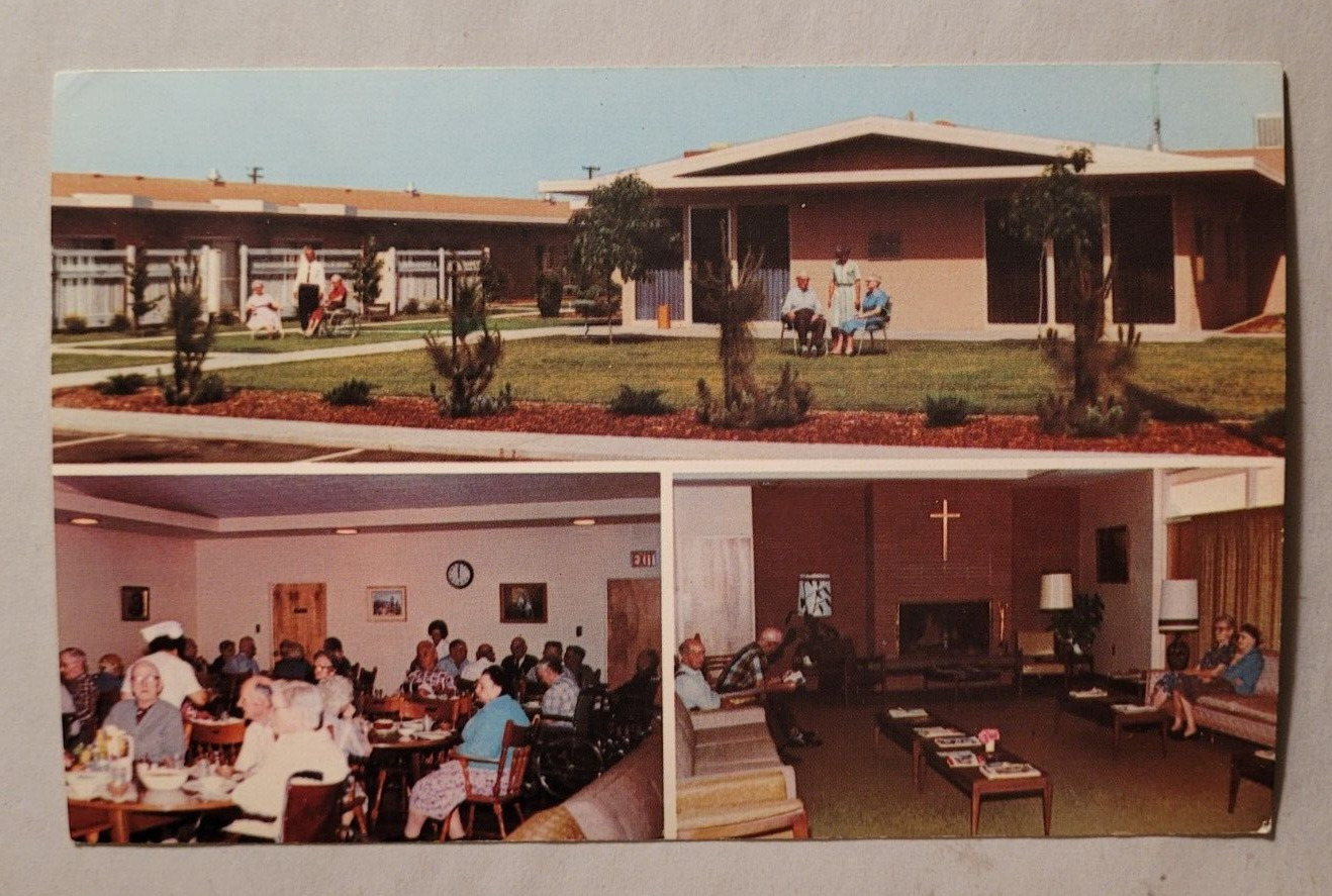 Vintage Postcard Bethel Lutheran Home, Selma California