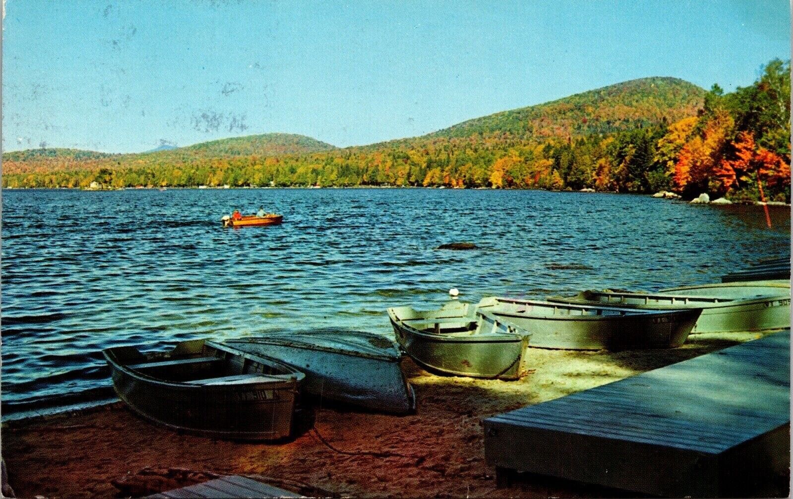 Maidstone Lake State Park Vermont Wob Note 1987 Guildhall Cancel Vt Postcard