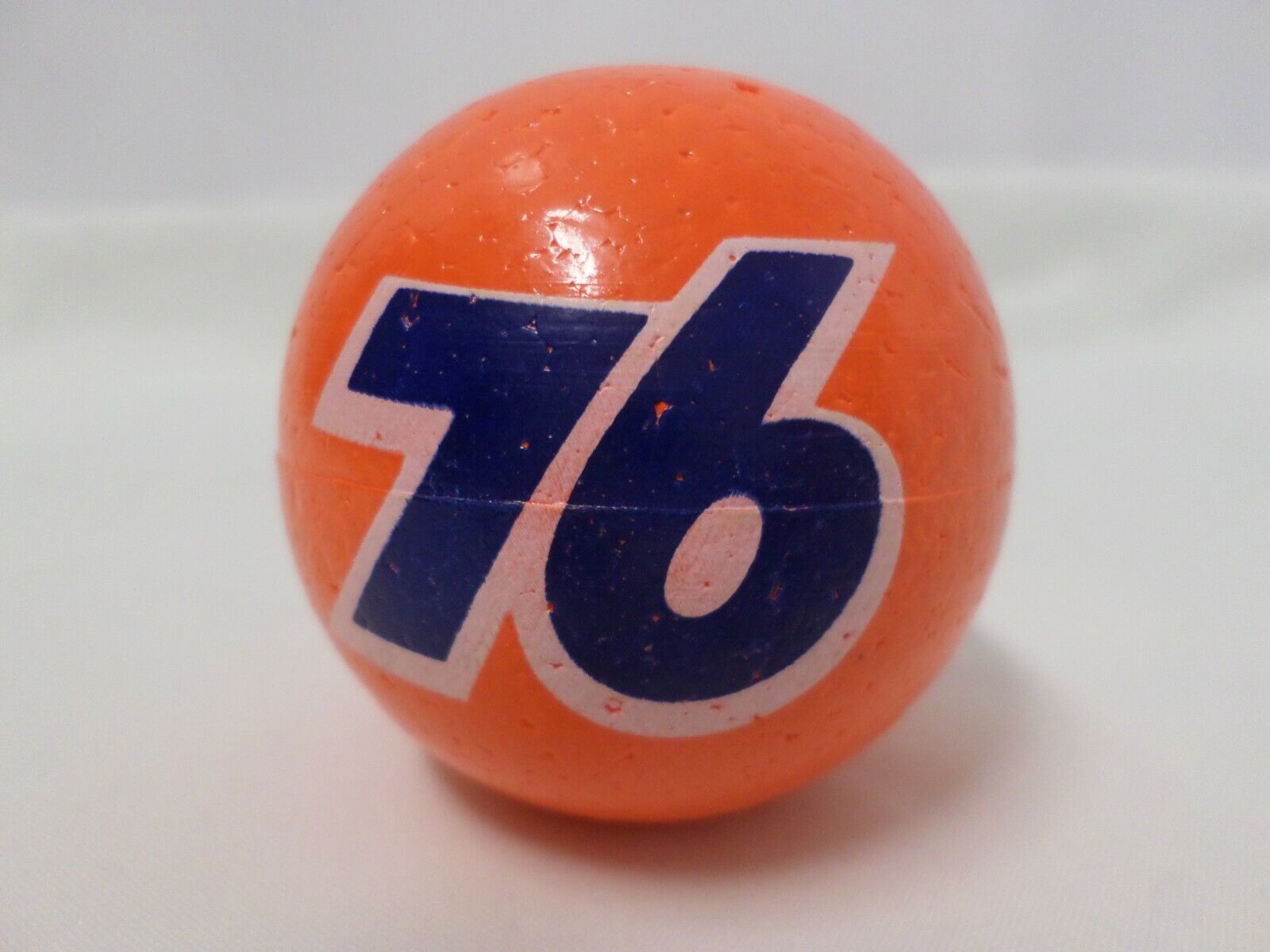Union 76 Antenna Ball Topper Orange Styrofoam Gas & Oil Advertising