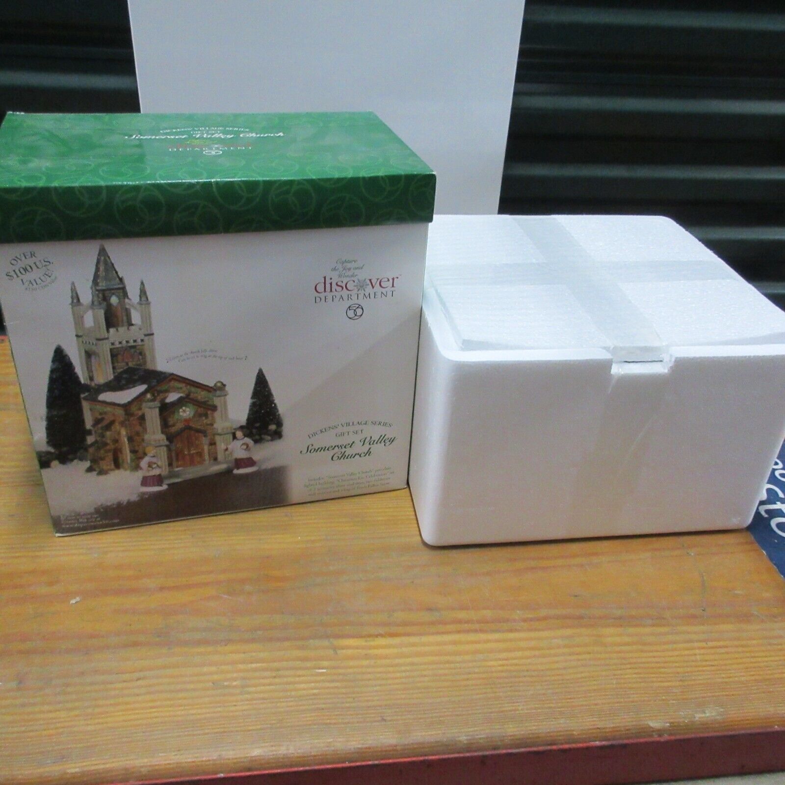 Department 56 Dickens Village Somerset Valley Church New Sealed