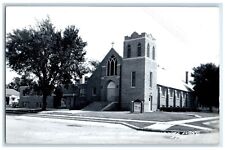 St. John's Lutheran Church Educational Wing Shoreham MN RPPC Photo Postcard picture