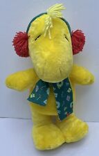 Peanuts Standing Woodstock Plush Door Greeter Schultz Christmas 20 inches picture