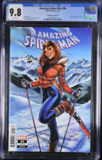 Amazing Spider-Man #40 2024 J. Scott Campbell Ski Chalet Variant Cover CGC 9.8 picture