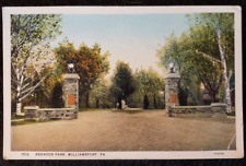 Vintage Brandon Park Williamsport Pennsylvania Postcard picture
