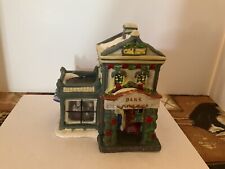 Vintage Windham Heights 2005 Christmas Village “Bank” Building picture