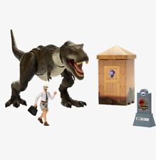 SDCC 2022 Mattel Jurassic Park Hammond Collection Outhouse Chaos Set In Hand picture