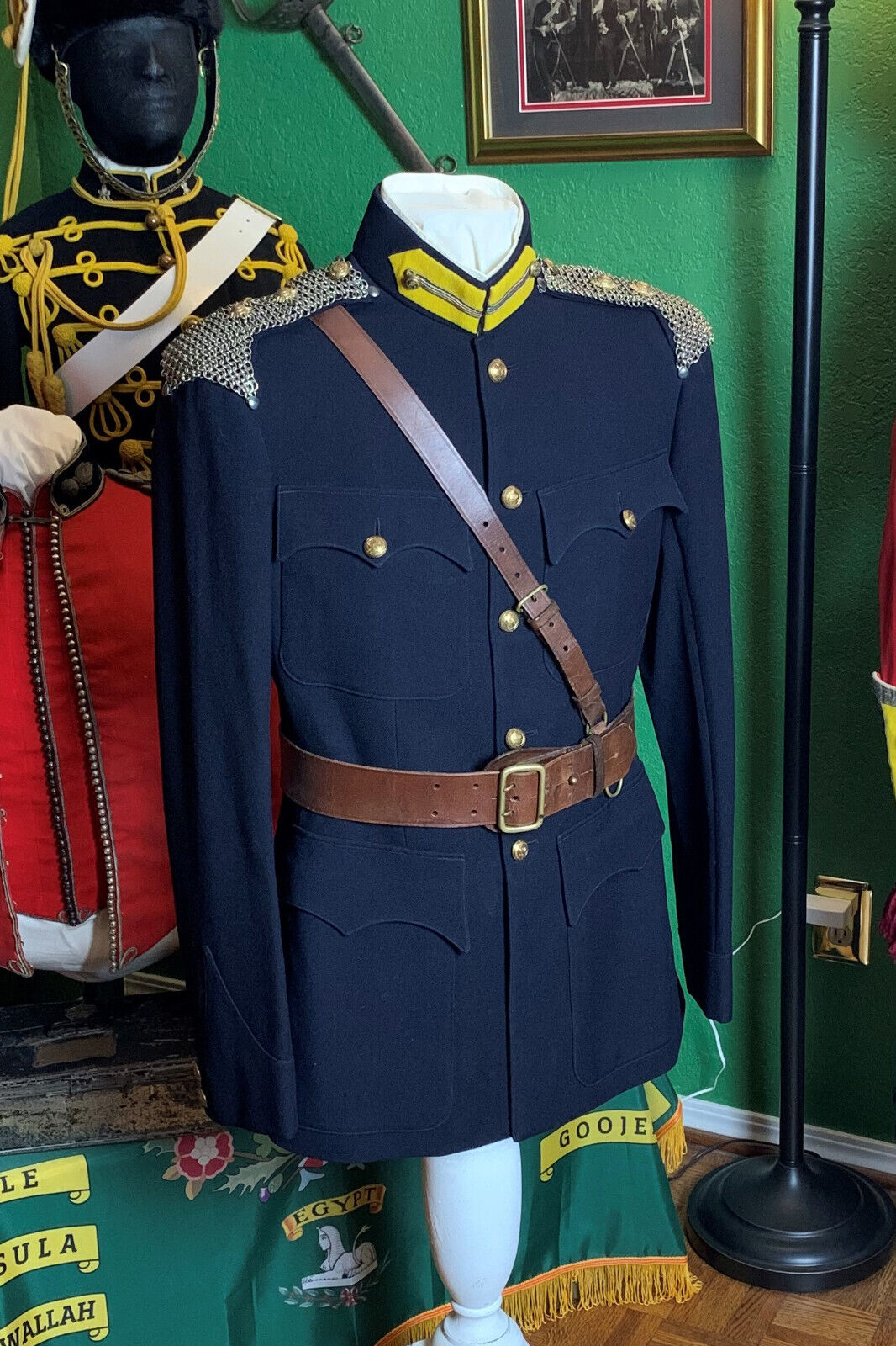 WWII British Norfolk Yeomanry Dress Uniform 7th Marquess Townshend
