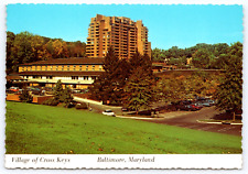 Postcard Baltimore Maryland Village Of Cross Keys Inn And Village Square picture