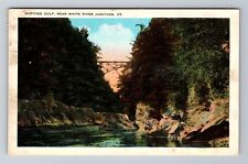 White River Junction VT-Vermont, Quechee Gulf, Antique, Vintage Postcard picture
