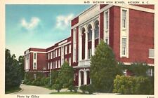 Vintage Postcard Hickory High School Building North Carolina N. C. By Cilley picture