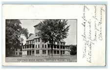 1905 View Of Saxton's River Hotel Vermont VT Posted Antique Postcard picture
