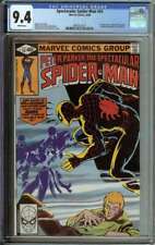 SPECTACULAR SPIDER-MAN #43 CGC 9.4 WHITE PAGES // 1ST APP RODERICK KINGSLEY picture