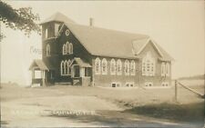 East Craftsbury, VT - Presbyterian Church RPPC - Vermont Real photo Postcard picture