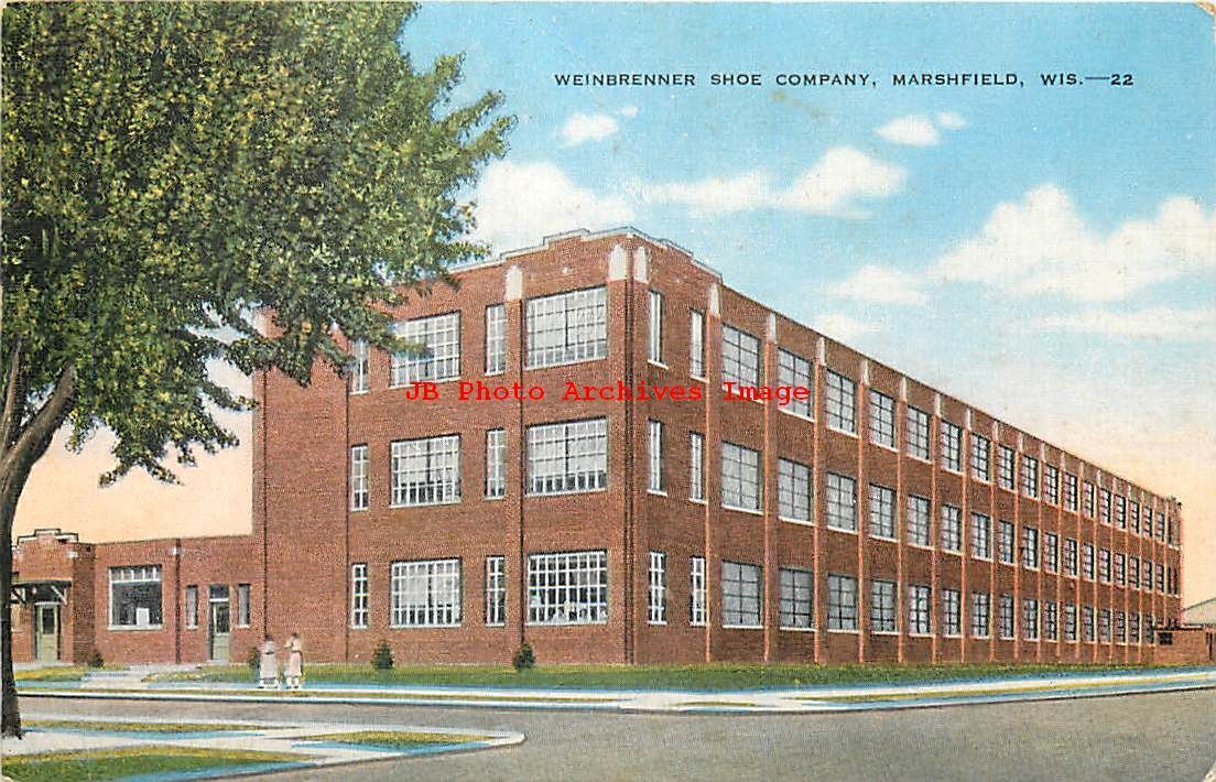 WI, Marshfield, Wisconsin, Weinbrenner Shoe Company, EC Kropp No 22440