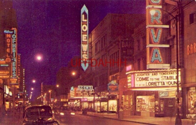 GRANBY STREET, Main commercial street of NORFOLK, VA. 1949