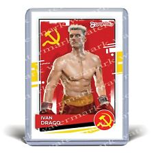 Ivan Drago Rocky Custom Art Trading Card 